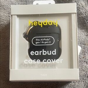 Heyday Black Earbud Case Cover for AirPods